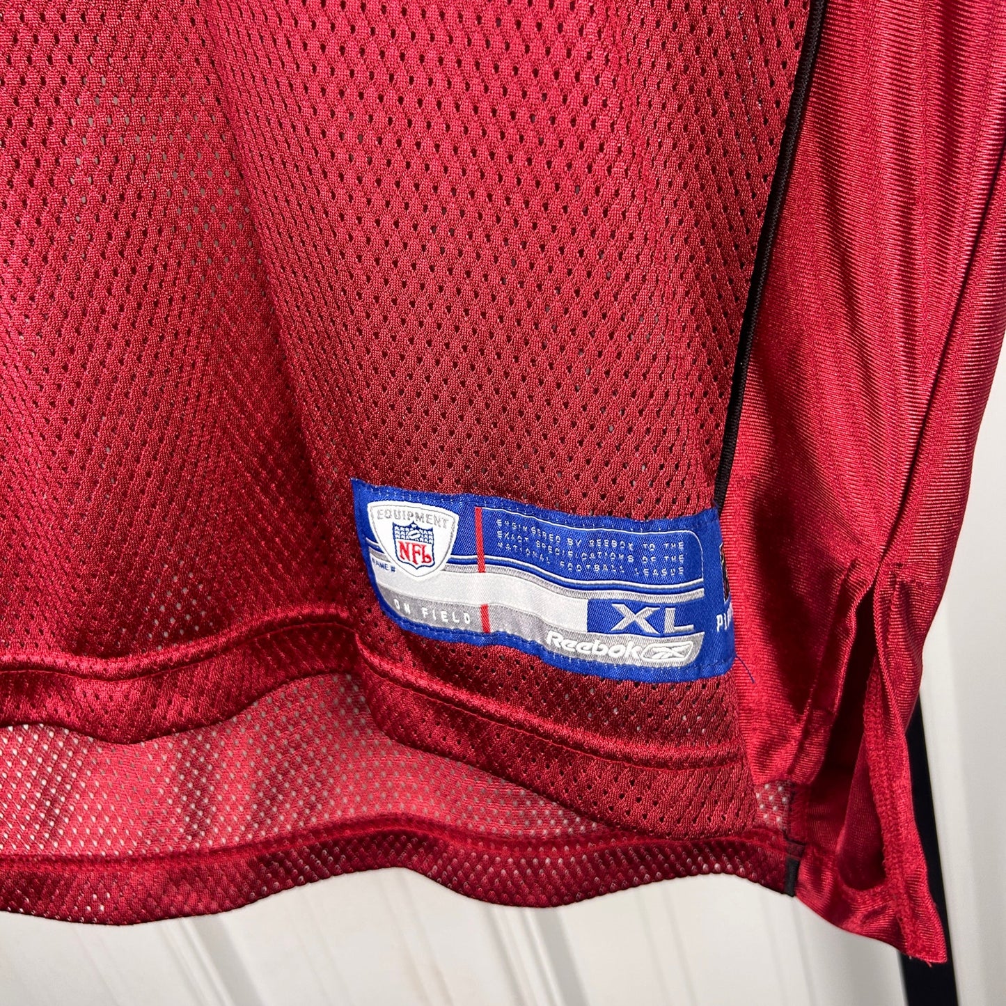 Larry Fitzgerald Y2K Arizona Cardinals NFL Reebok XL Jersey