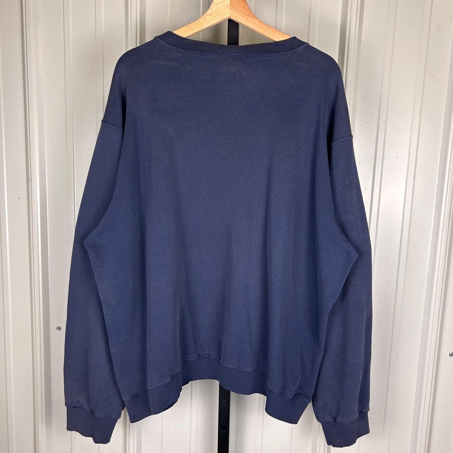 Nike Silver Tag 00s Spellout Embroidered XL Essential Crewneck