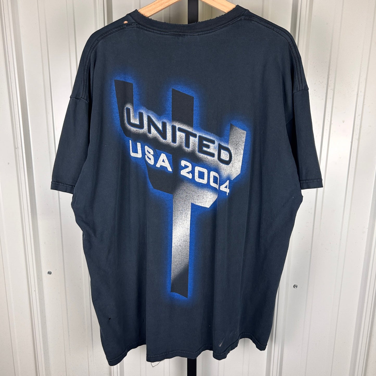 Judas Priest Crazy Distressed 2004 United USA XXL Tour Tee