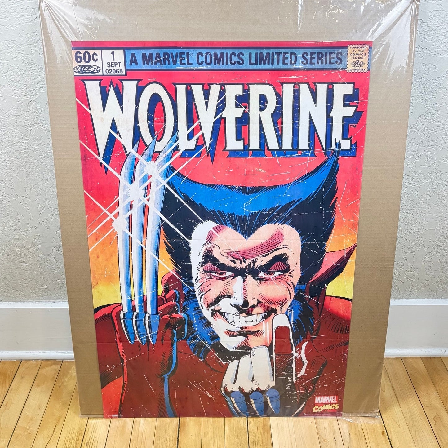 Wolverine Marvel Comics Poster 24" x 36"