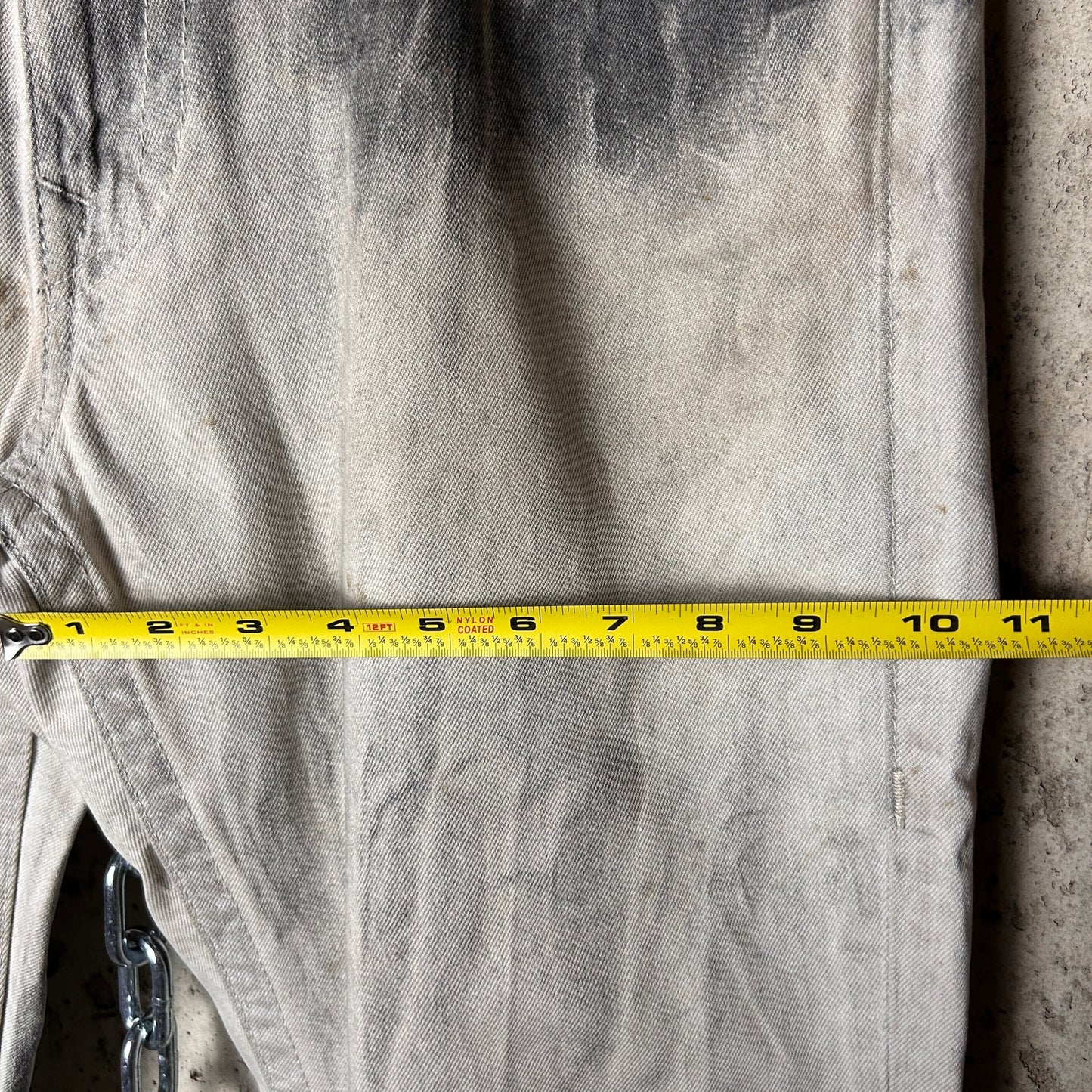 True Religion World Tour Kiss Of Death Wash 33" Cotton Straight Fit Jeans