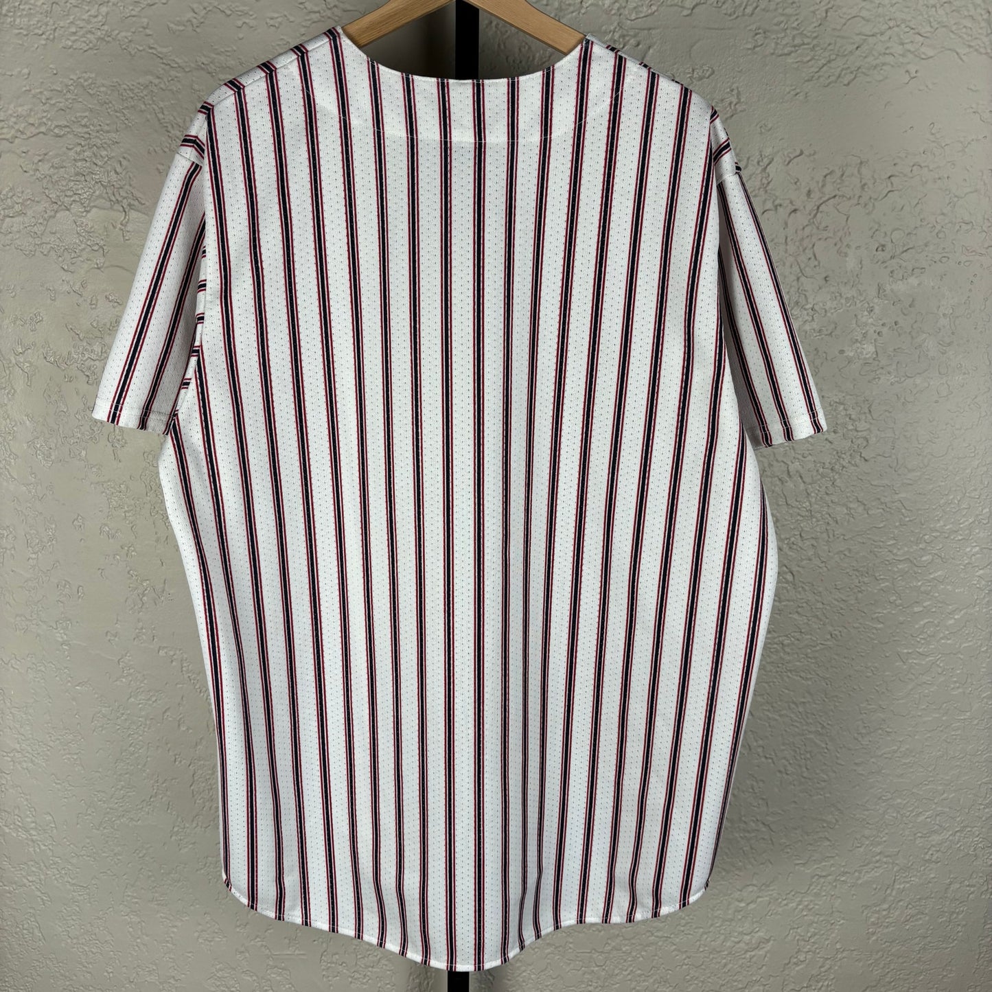 Vintage New York Yankees Rare Pinstripe Majestic MLB XXL Baseball Jersey