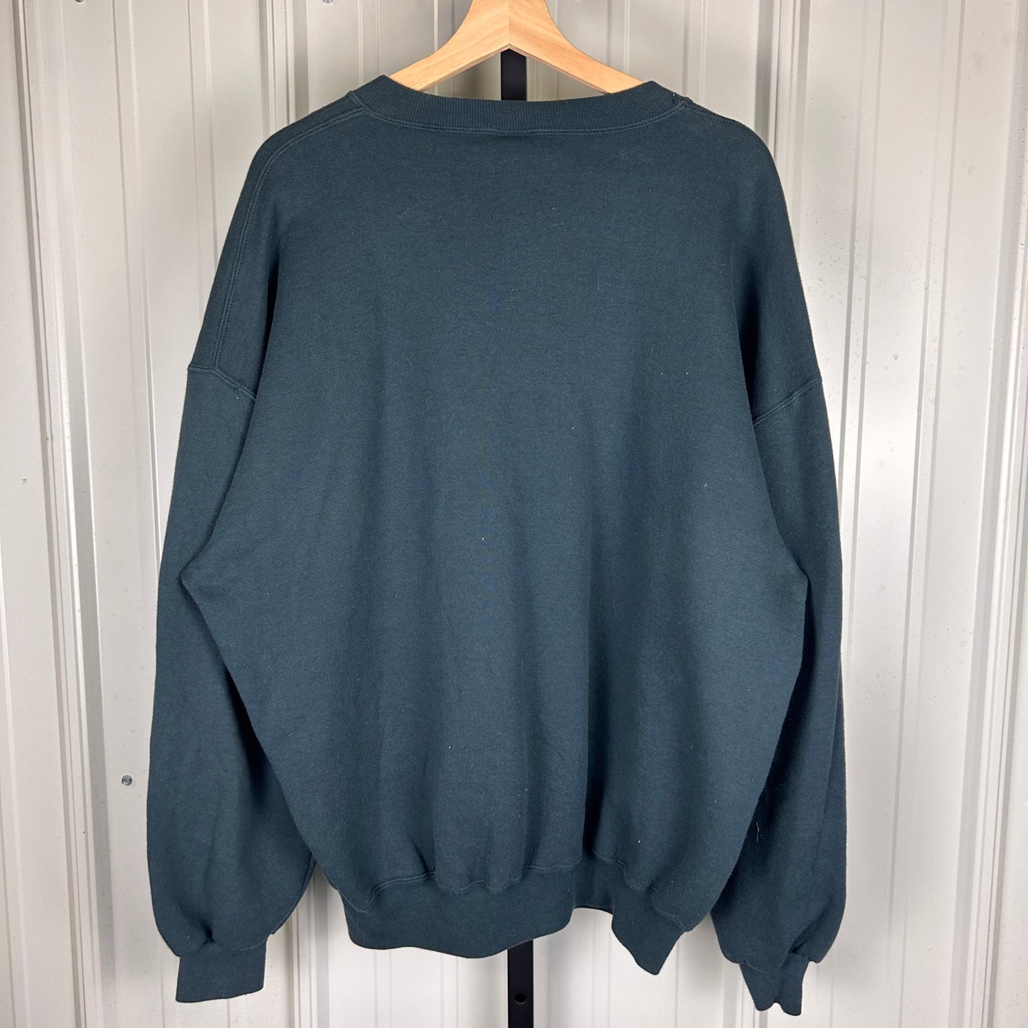 Russell Athletic Made In USA 90s Pine Green XXL Essential Crewneck