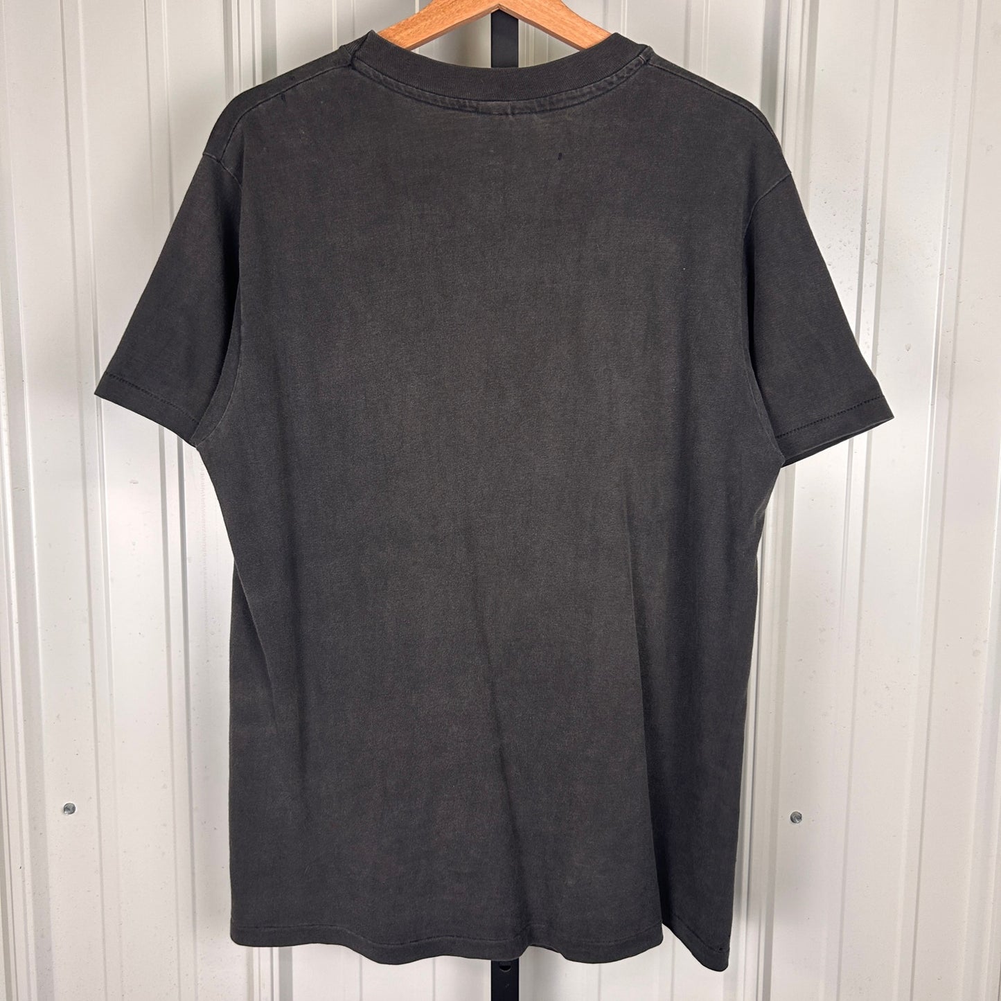 Boston Celtics Vintage Skyline Spellout Starry Night Team Signature Large Shirt