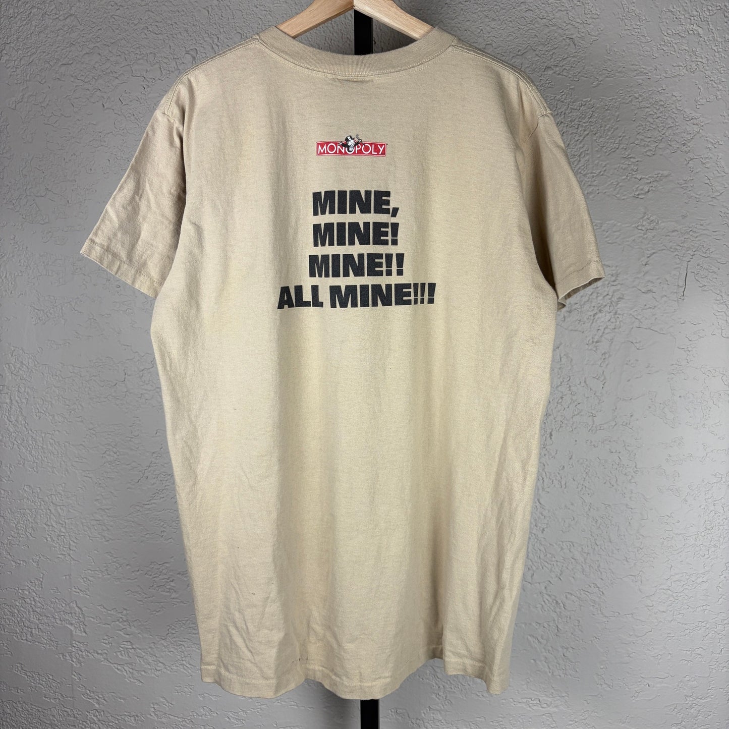 Vintage Monopoly Hasbro Toys 90s First Million Large Tee