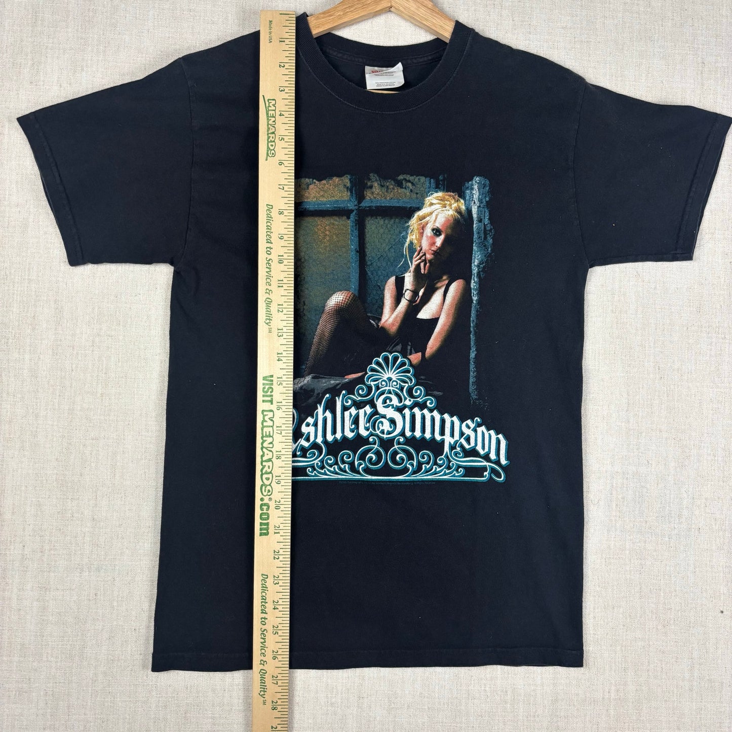 Y2K Ashlee Simpson Didnt Steal Your Boyfriend Tour 2005 Small Tee