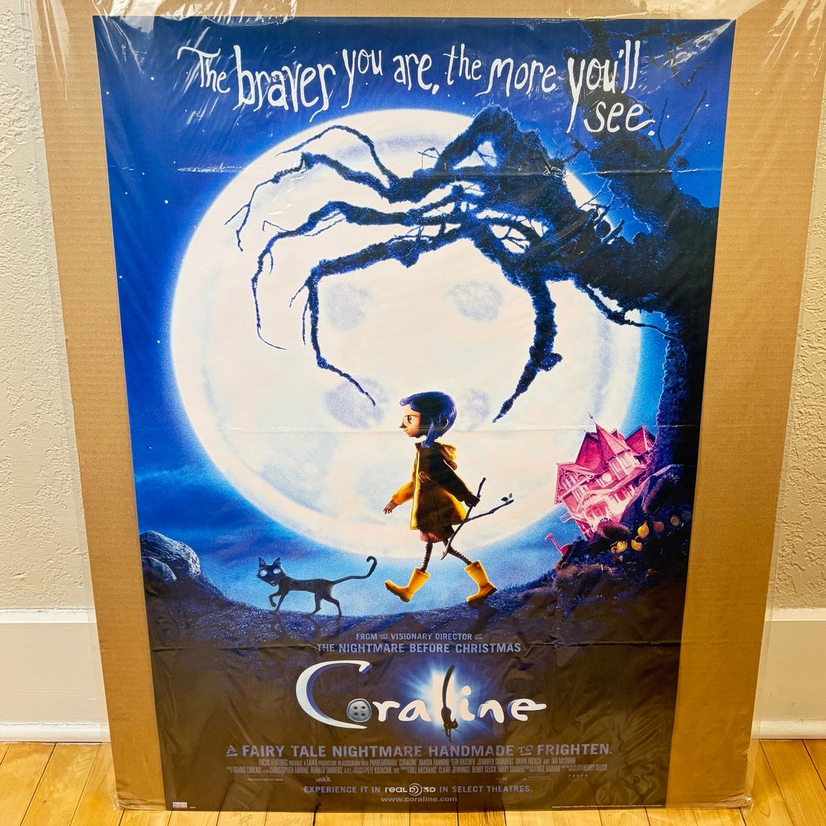 Coraline 'Braver' Movie Poster 24" x 36"