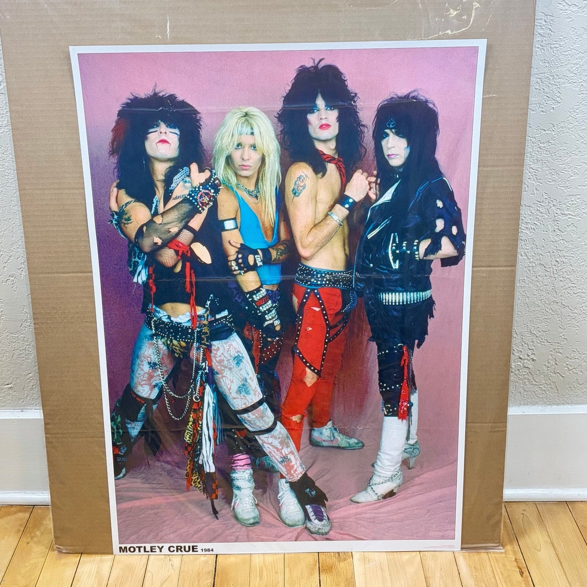 Motley Crue Band Group Poster 24" x 36"