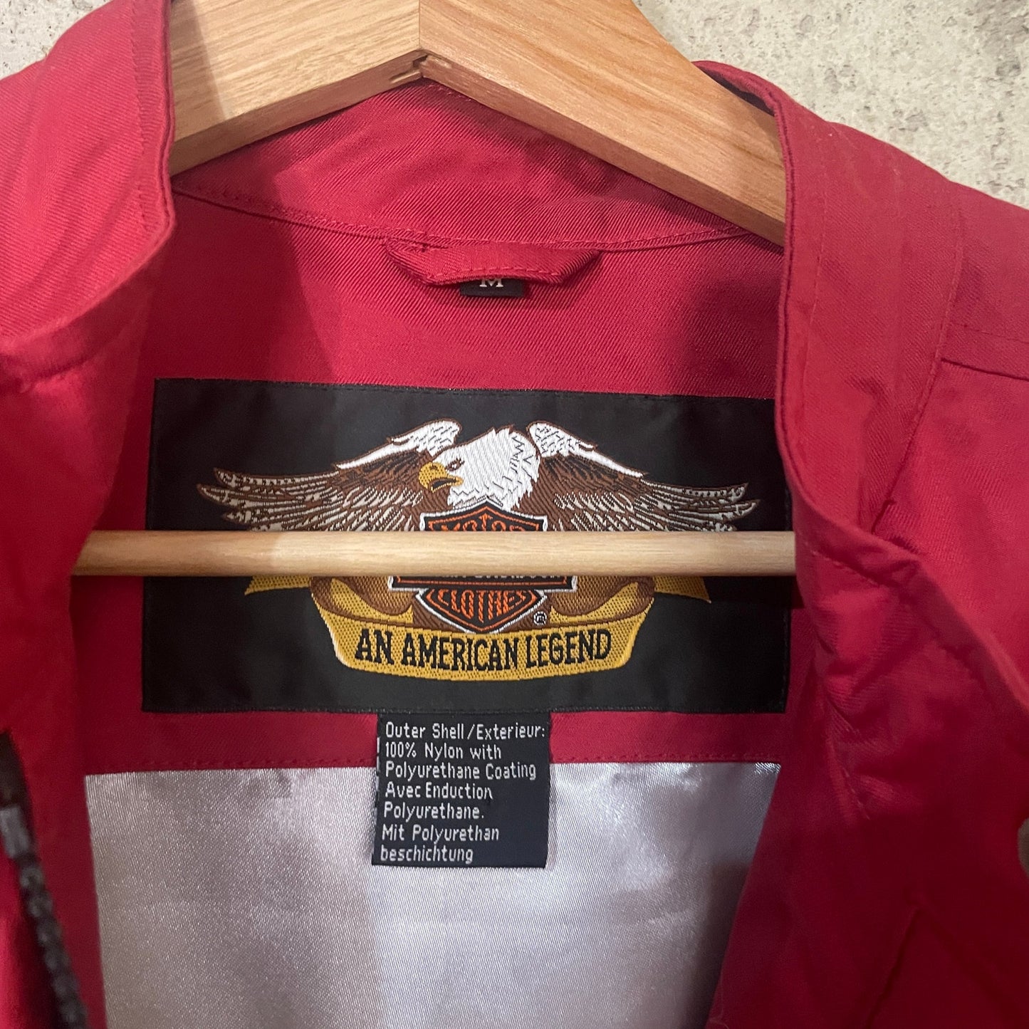 Harley Davidson Y2K Tribal Women's Medium Hot Pink Light Jacket
