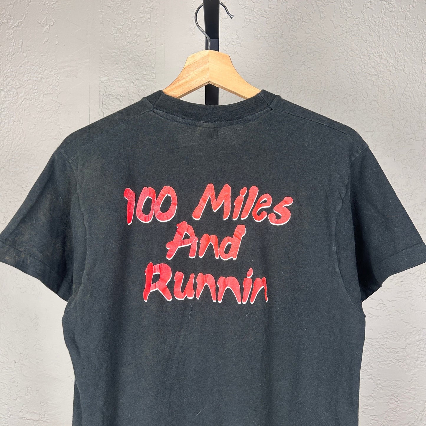 NWA Vintage 1990 RARE Rap Tee 100 Miles and Runnin' Easy E Ice Cube Medium Tee