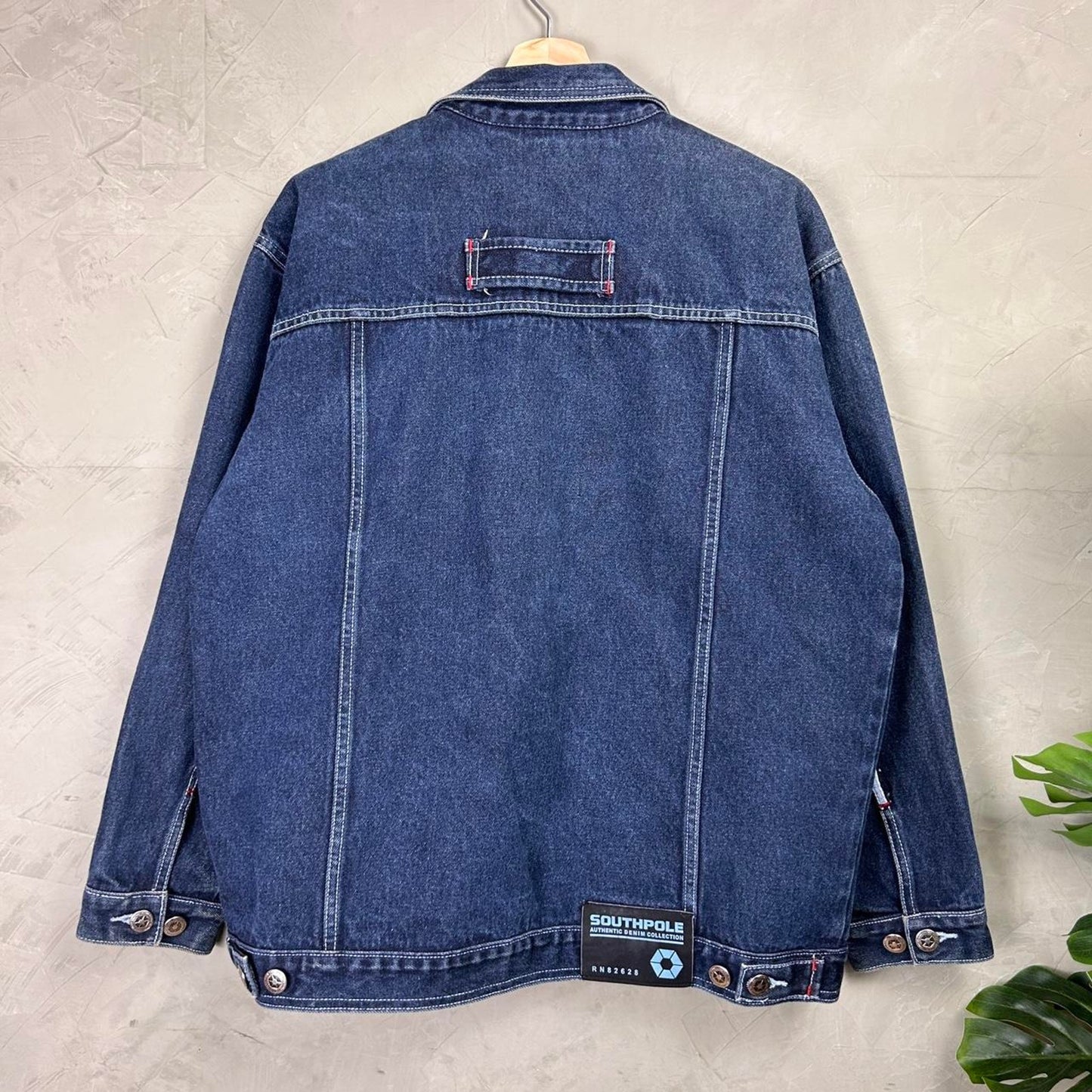 Southpole Denim Trucker Jacket Y2K Sz Large
