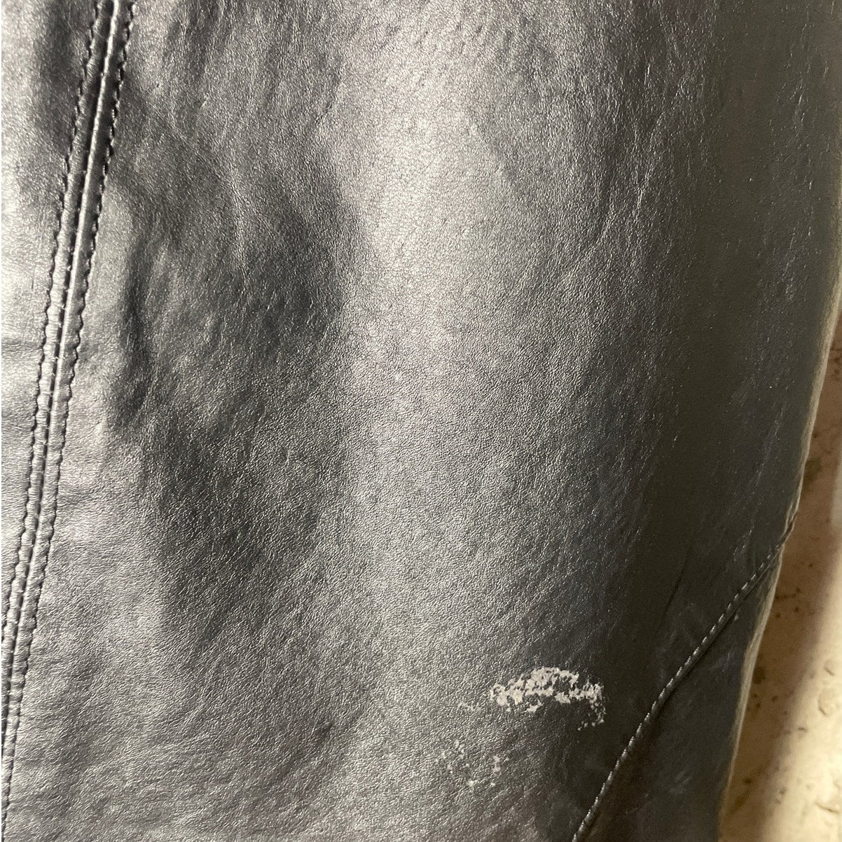 Vintage Harley Davidson Leather Vest Women's Medium