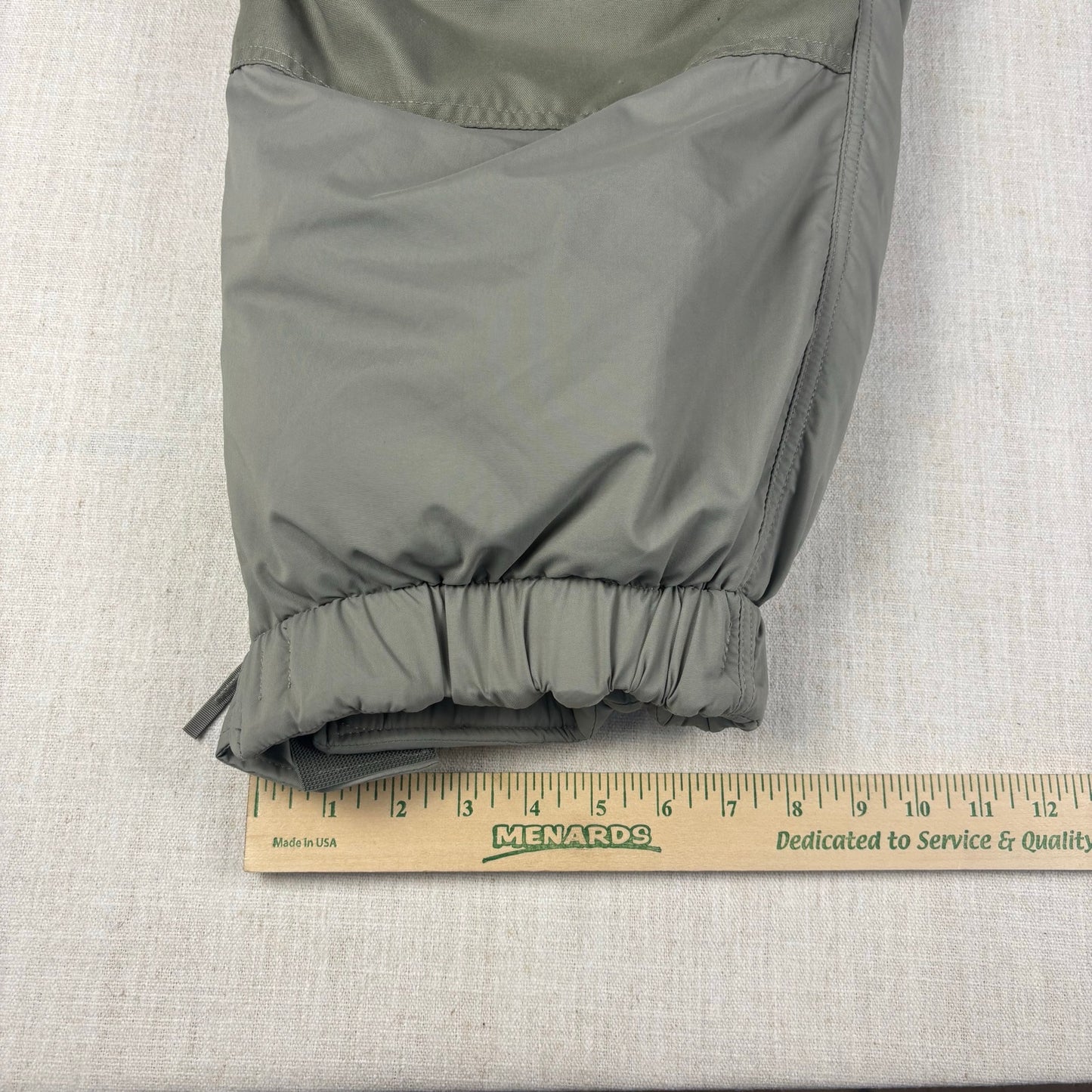 USGI Military Primaloft Extreme Cold Weather Army Trousers Gen III Sz Large Reg