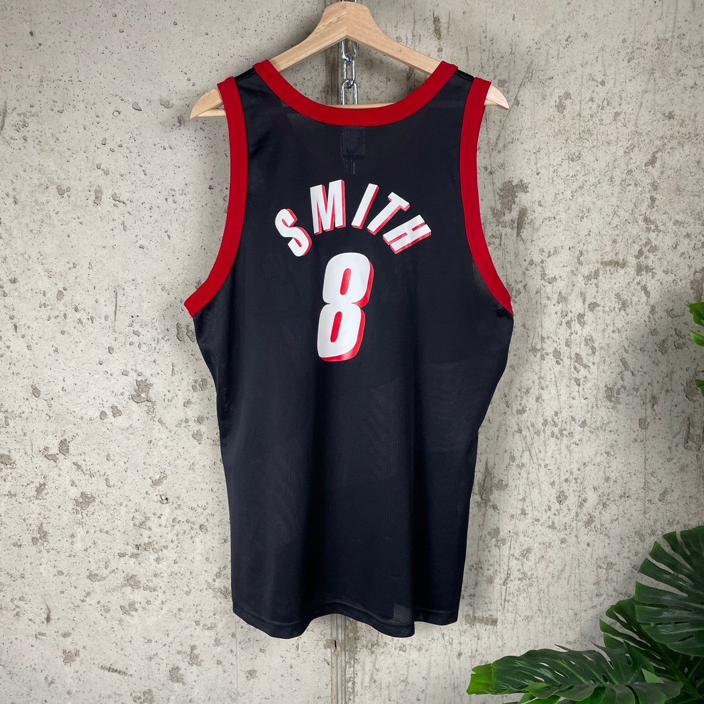 Steve Smith Portland Trailblazers Vintage Large 90's NBA Champion Jersey