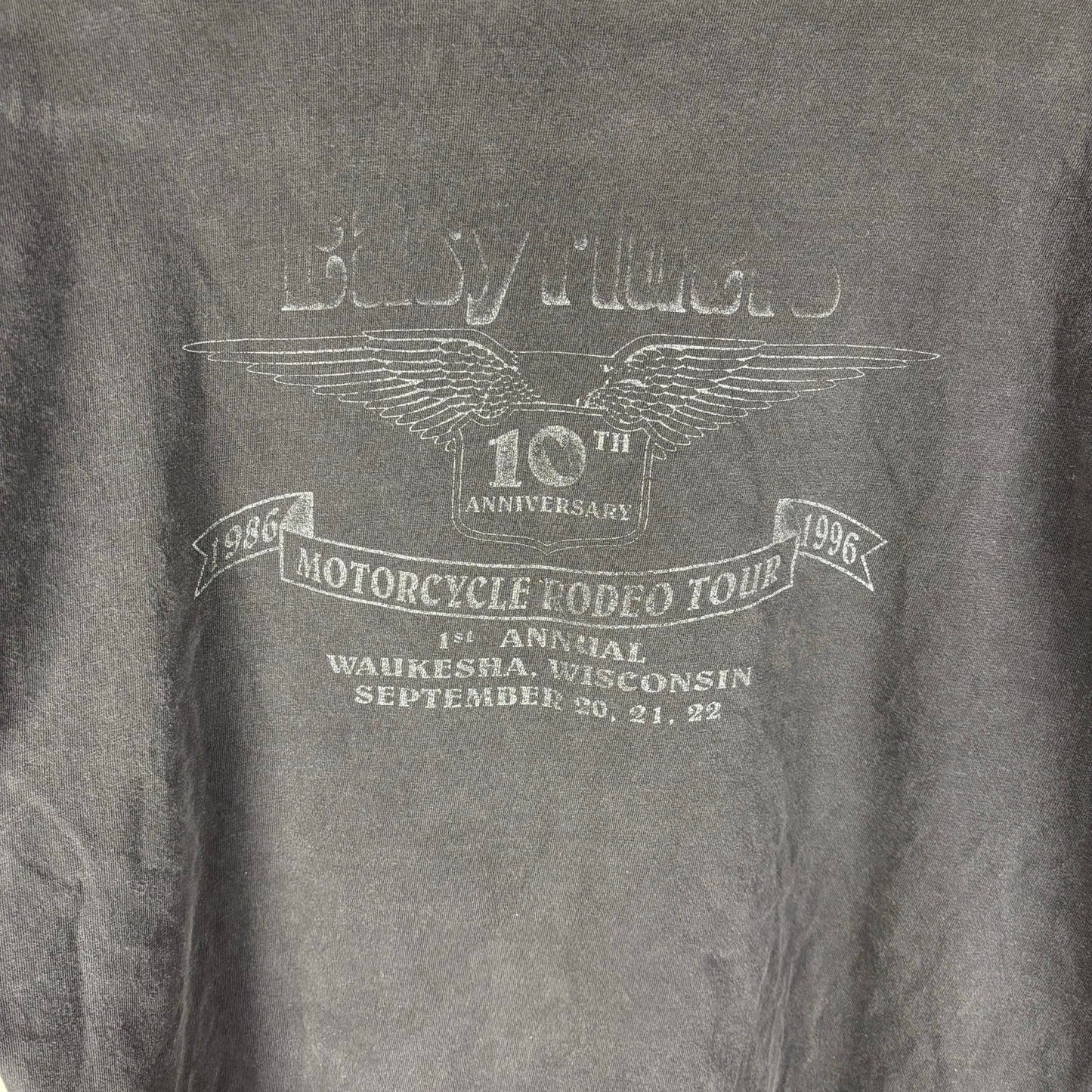 Vintage 3D Emblem Style Easyriders 1994 Biker Earth XL Shirt