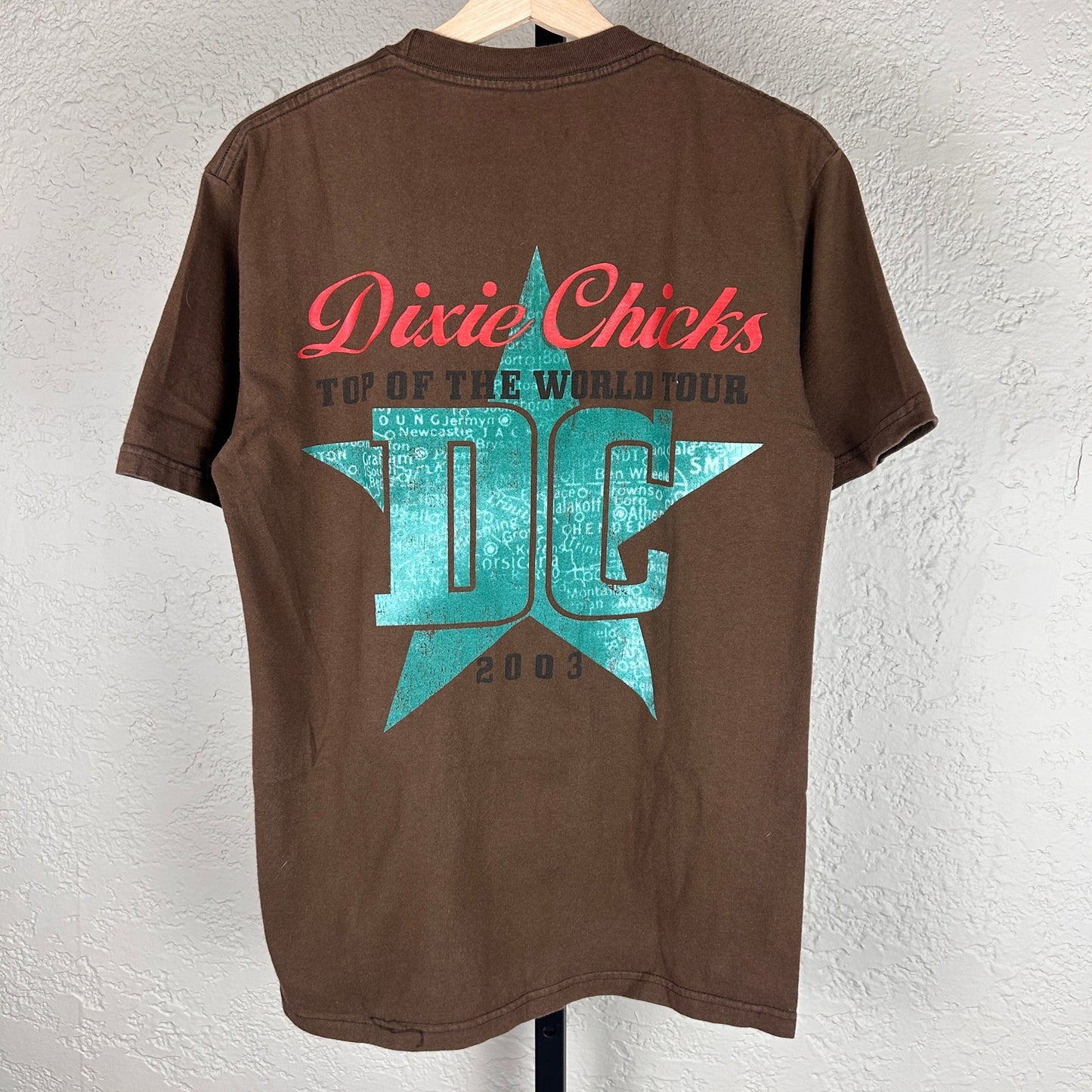 Dixie Chicks Y2K 2003 Top Of The World Tour Medium Band Tee