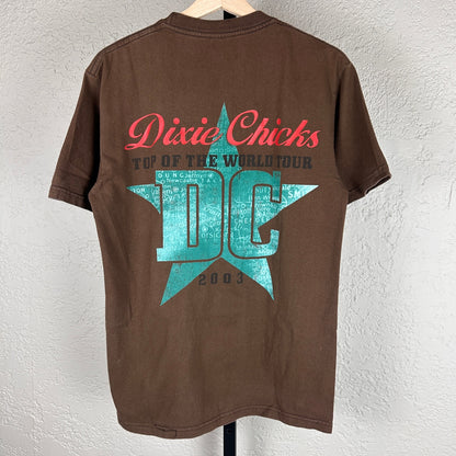 Dixie Chicks Y2K 2003 Top Of The World Tour Medium Band Tee