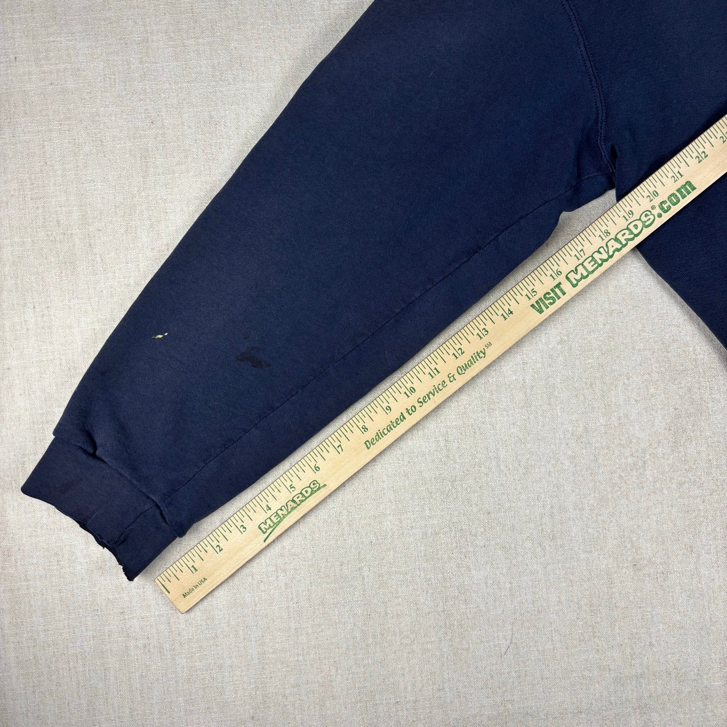 Nike Center Swoosh Y2K Silver Tag Navy Hoodie Large