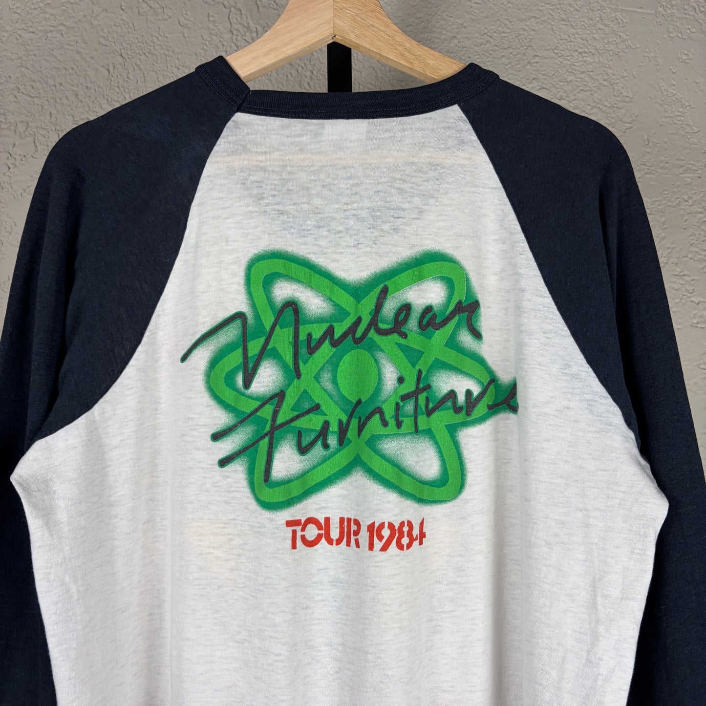 Jefferson Starship 1984 Nuclear Furniture Tour Tagged XL Raglan