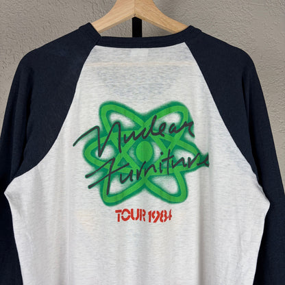 Jefferson Starship 1984 Nuclear Furniture Tour Tagged XL Raglan
