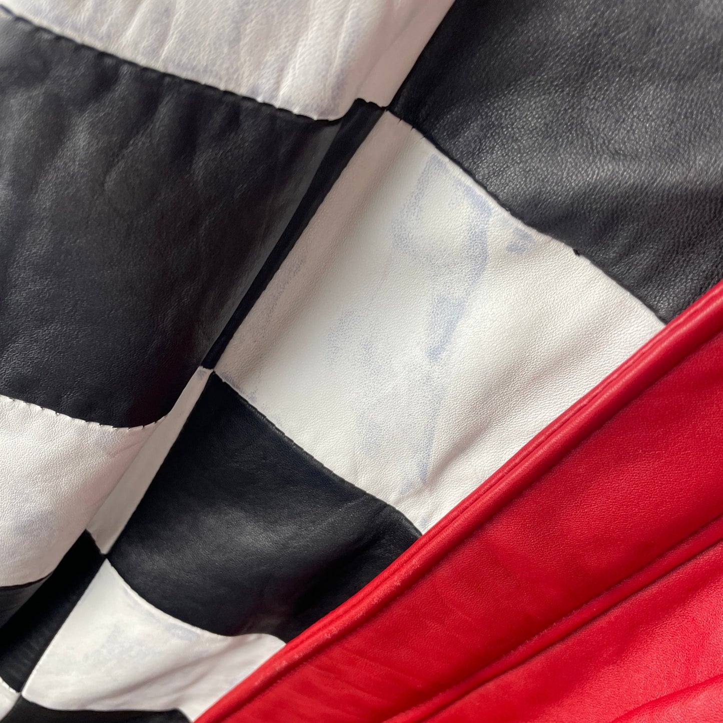 Vintage Winston Cup Points Challenge 1993 Large Leather Nascar Jacket