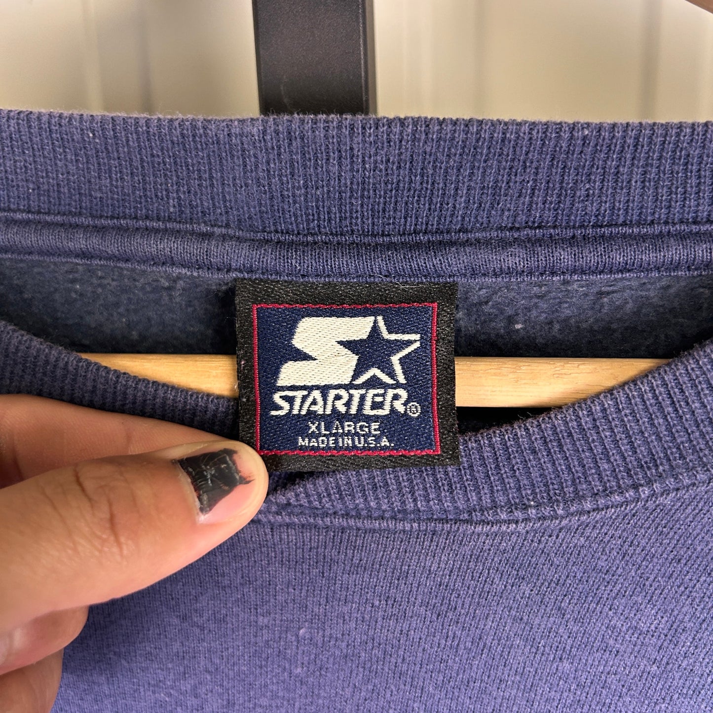 Houston Rockets 90s NBA Starter XL Heavyweight Crewneck