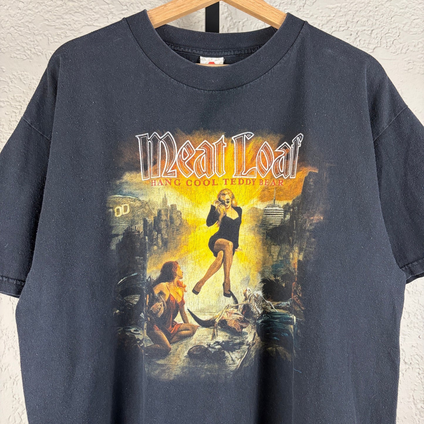 Meatloaf Band 2010 Hang Cool Teddy Bear Tour XL Tee