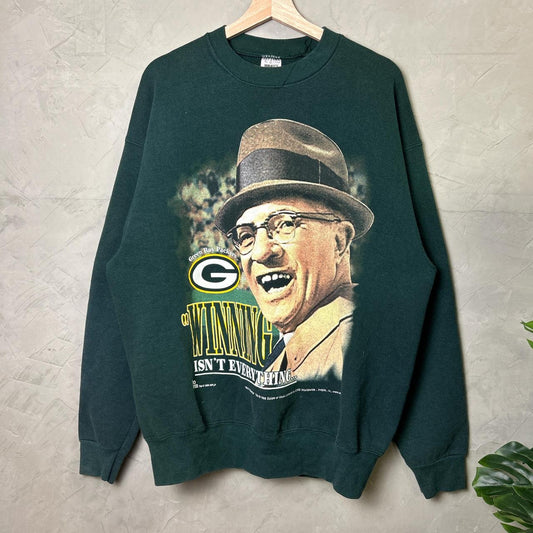 Green Bay Packers Vince Lombardi Pro Player Super Bowl 1996 XL Crewneck