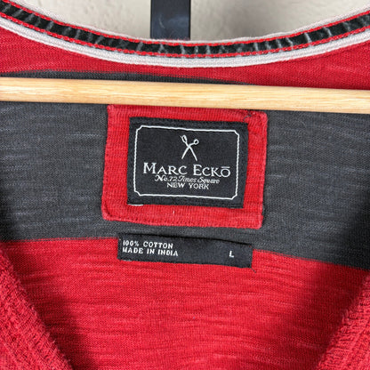 Marc Ecko Cut And Sew Gothic Emo Freddy Kruger Large Cardigan