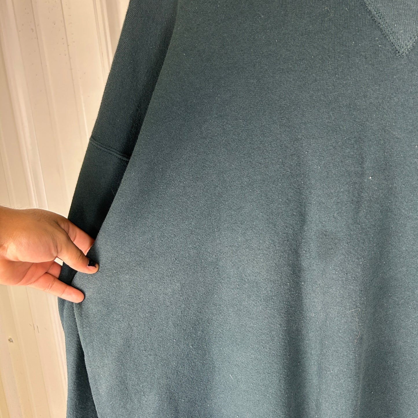 Russell Athletic Made In USA 90s Pine Green XXL Essential Crewneck