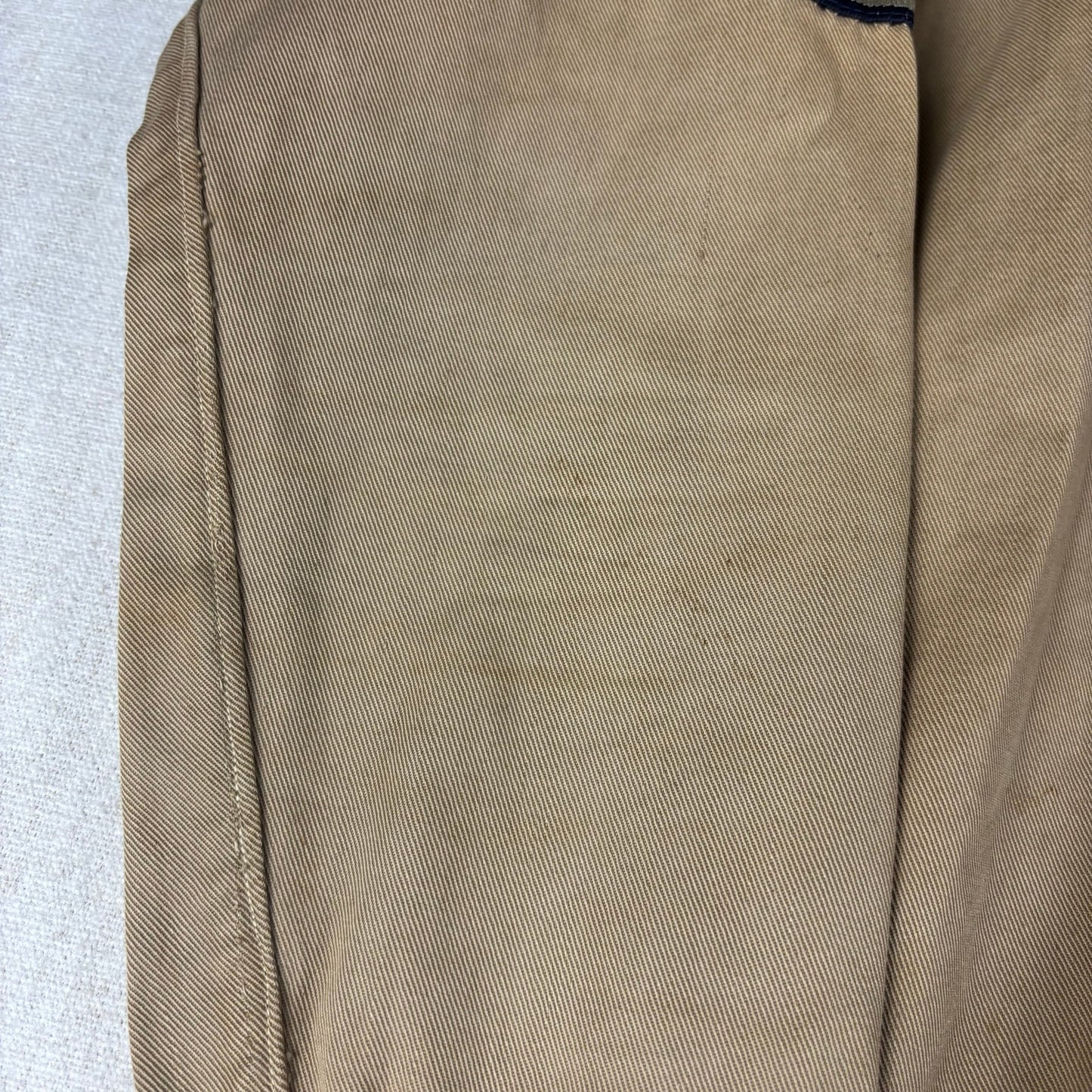 Vintage WWII Sanforized Military Yale Sergeant Regulation Button Shirt Small