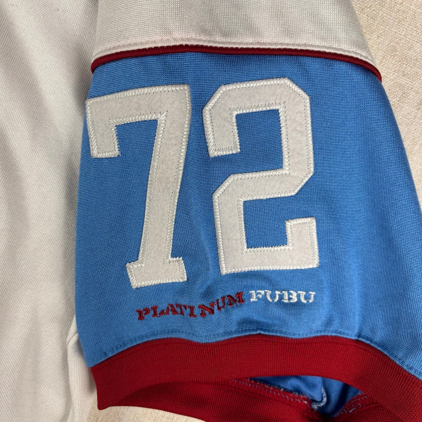 Fat Albert Y2K Platinum Fubu Junkyard Gang XXL Football Jersey