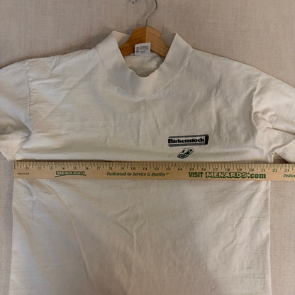 Vintage Birkenstock Shirt Rare 1992 Walk Think Live XL Graphic Longsleeve