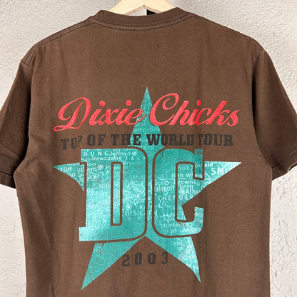 Dixie Chicks Y2K 2003 Top Of The World Tour Medium Band Tee