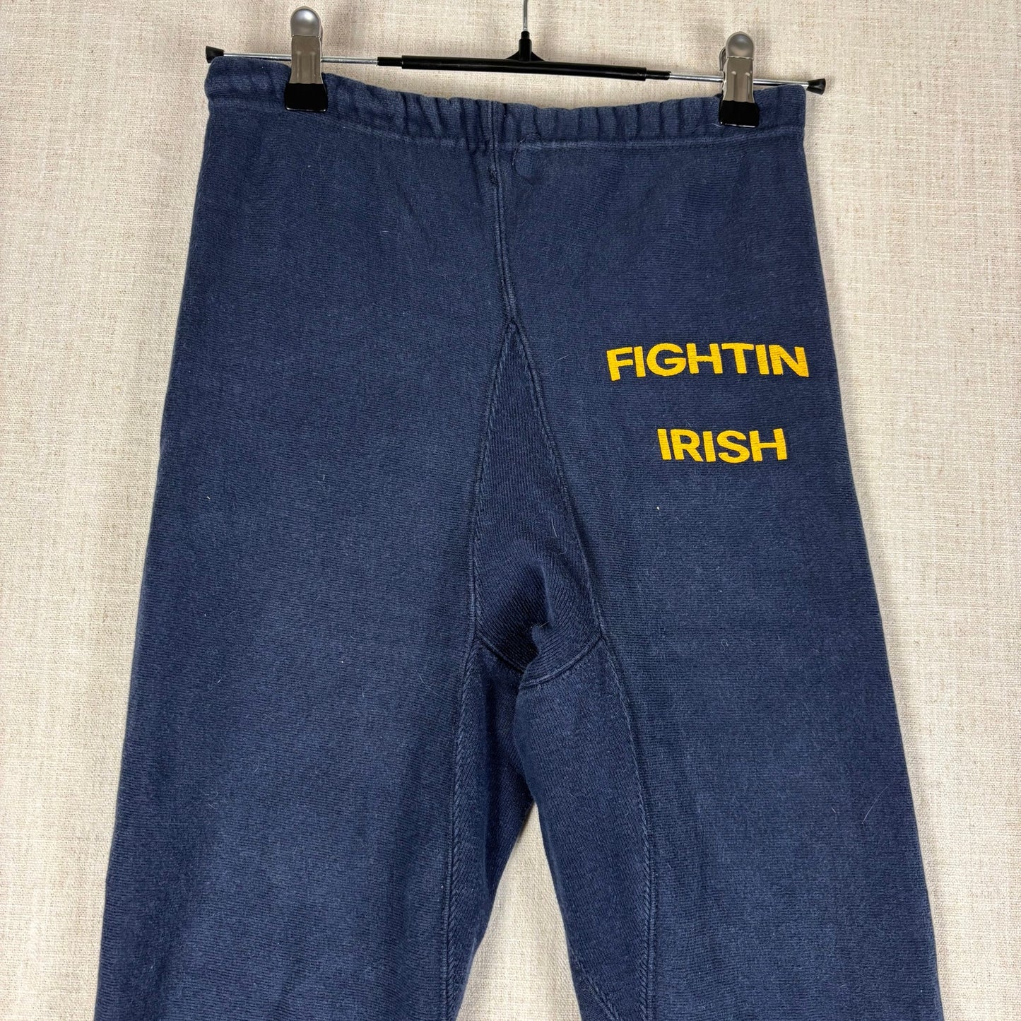Vintage Champion 1980s Notre Dame Fightin Irish Small Reverse Weave Sweatpants