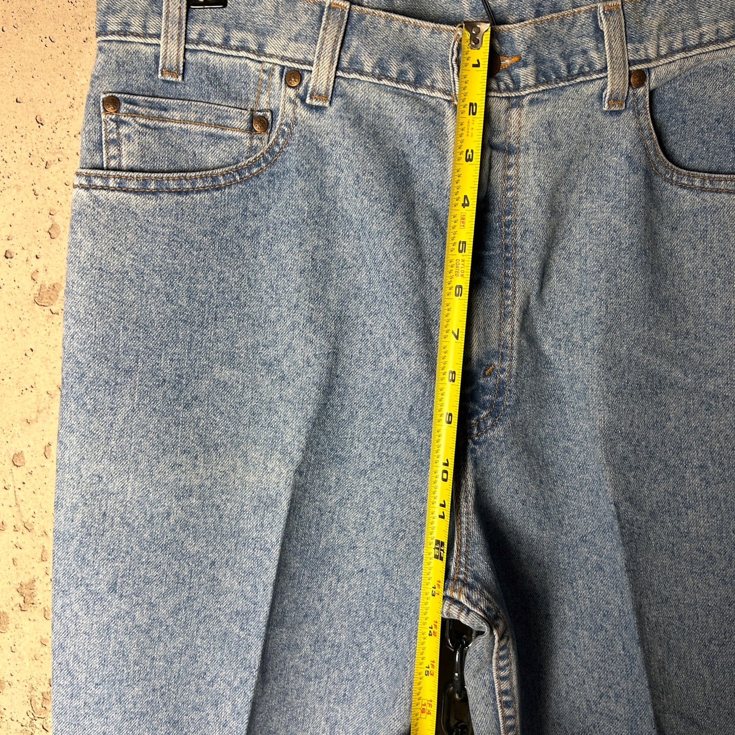 NWT Vintage Levi's Brown Tab 540 36 x 32 Relaxed Fit Denim Jeans