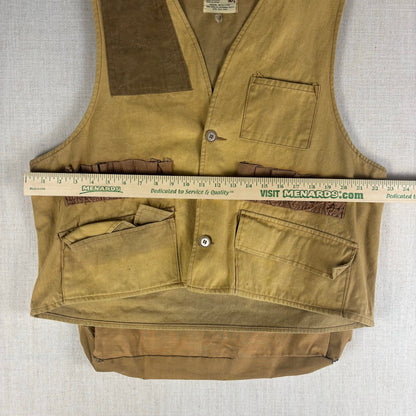 Vintage Nesco Hunting Vest With Game Pouch Made in Japan XL