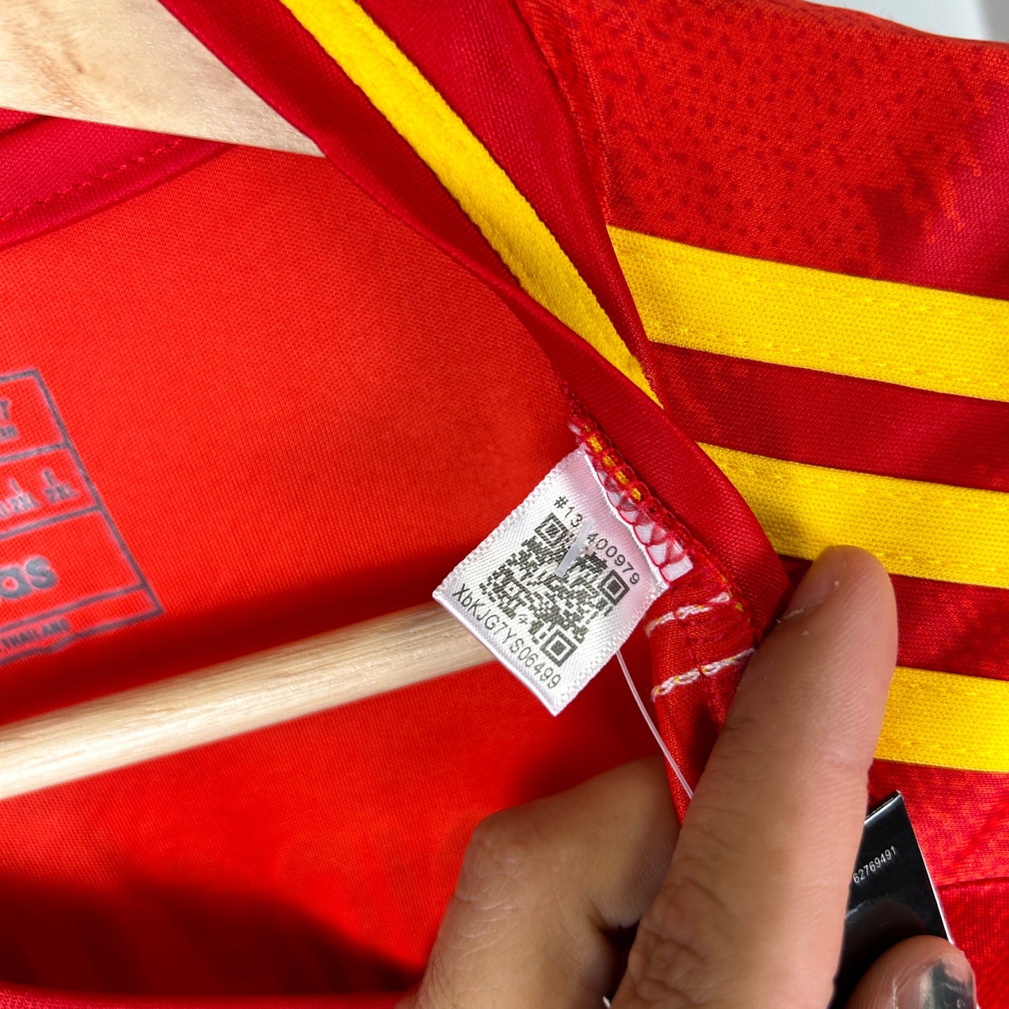 Lamine Yamal NWT 2023 UEFA Spain National Team Adidas XXL Jersey