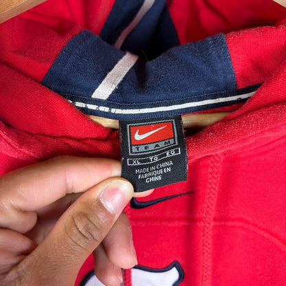 Vintage Nike Center Swoosh Boston Red Sox XL Hoodie