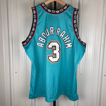 Vancouver Grizzlies NWT 96-97 Shareef Abdur-Rahim Mitchell And Ness 3XL Jersey