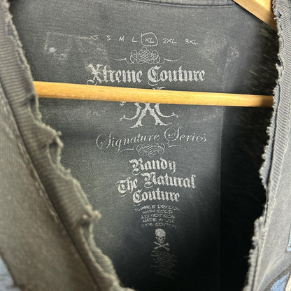 XL Y2K Extreme Couture Signature Series Screaming Skulls Tee