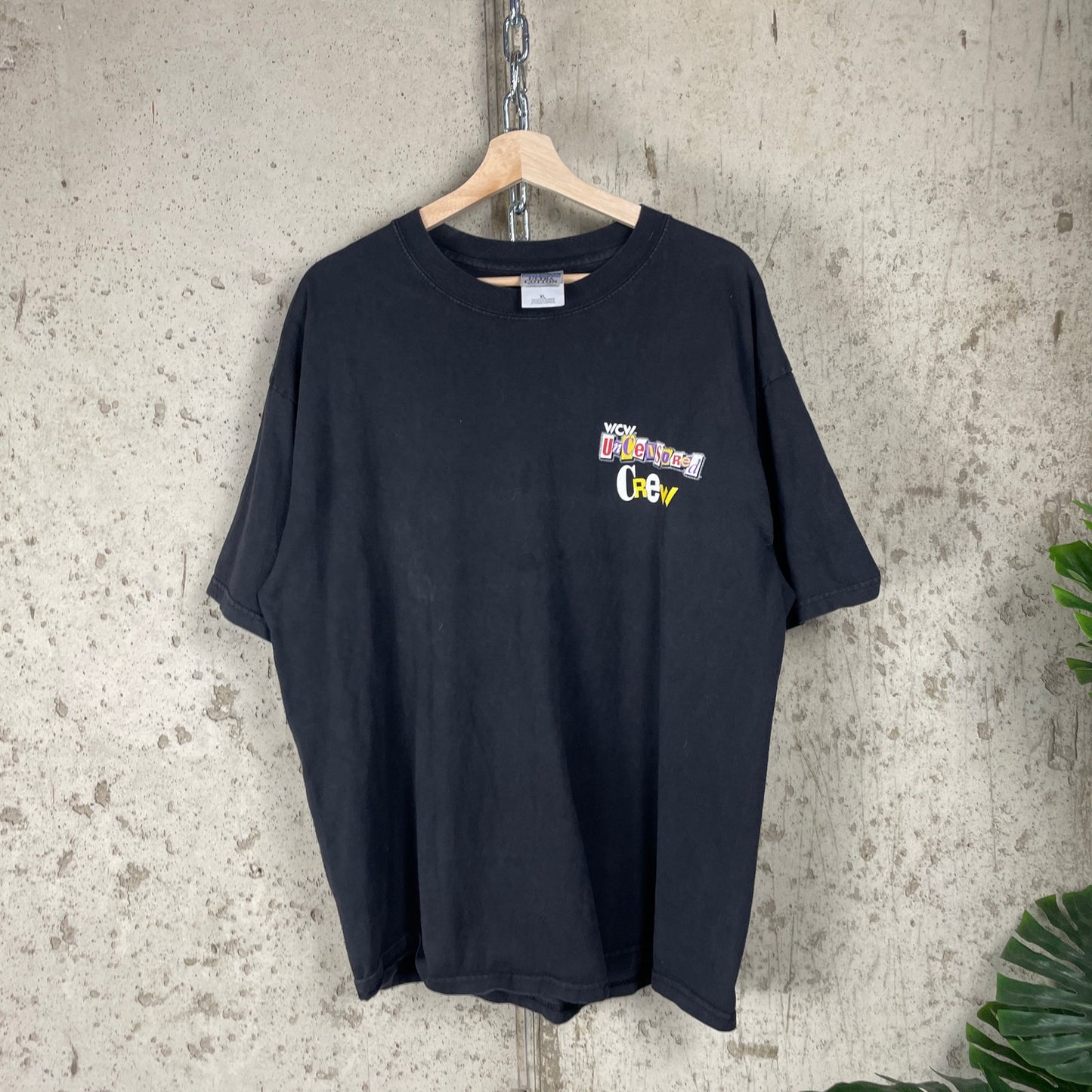 WCW Wrestling Uncensored In Your Face Crew WWE XL 90s Shirt