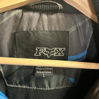 Fox Racing Y2K Winter Snowboarding Skiing Large Zip Up Jacket