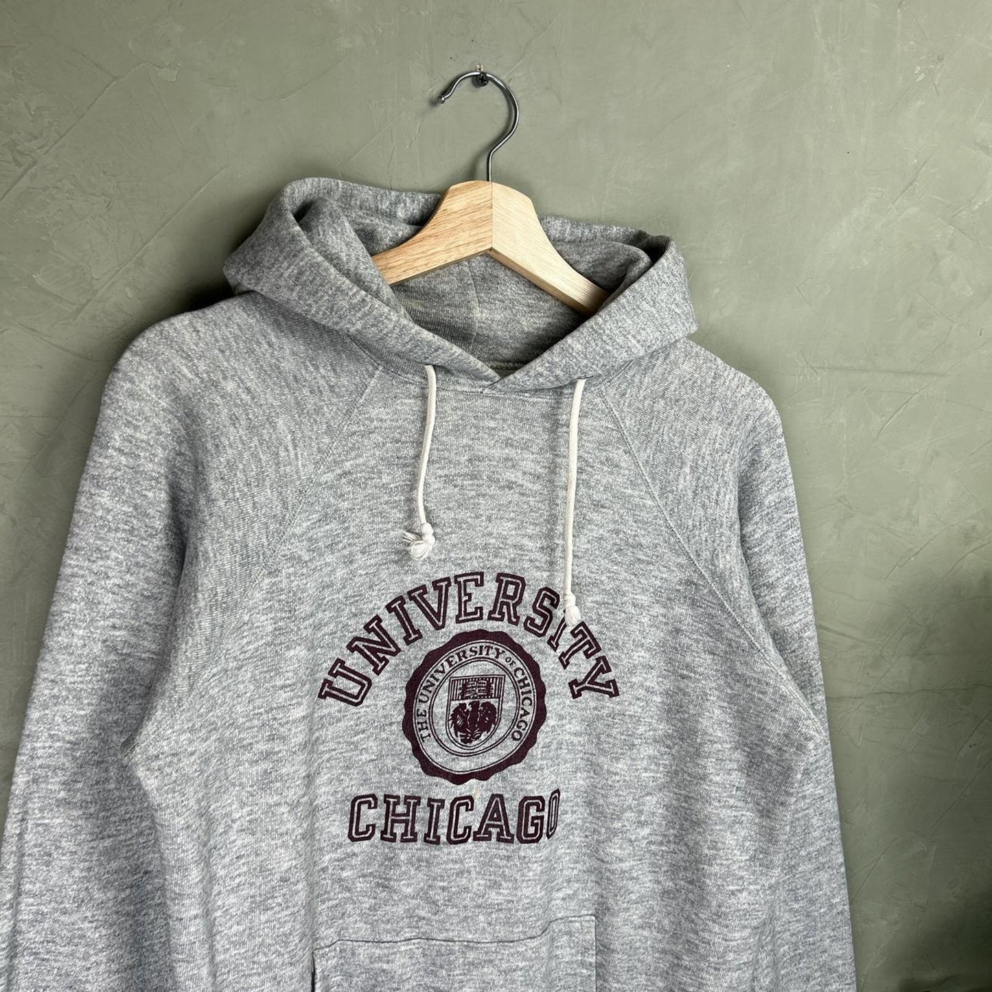 80s Champion University of Chicago USA College Vintage Hoodie M