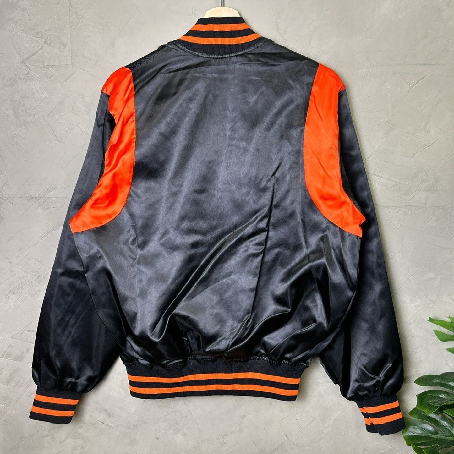 Vintage Baltimore Orioles Felco 90s MLB Medium Varsity Satin Jacket