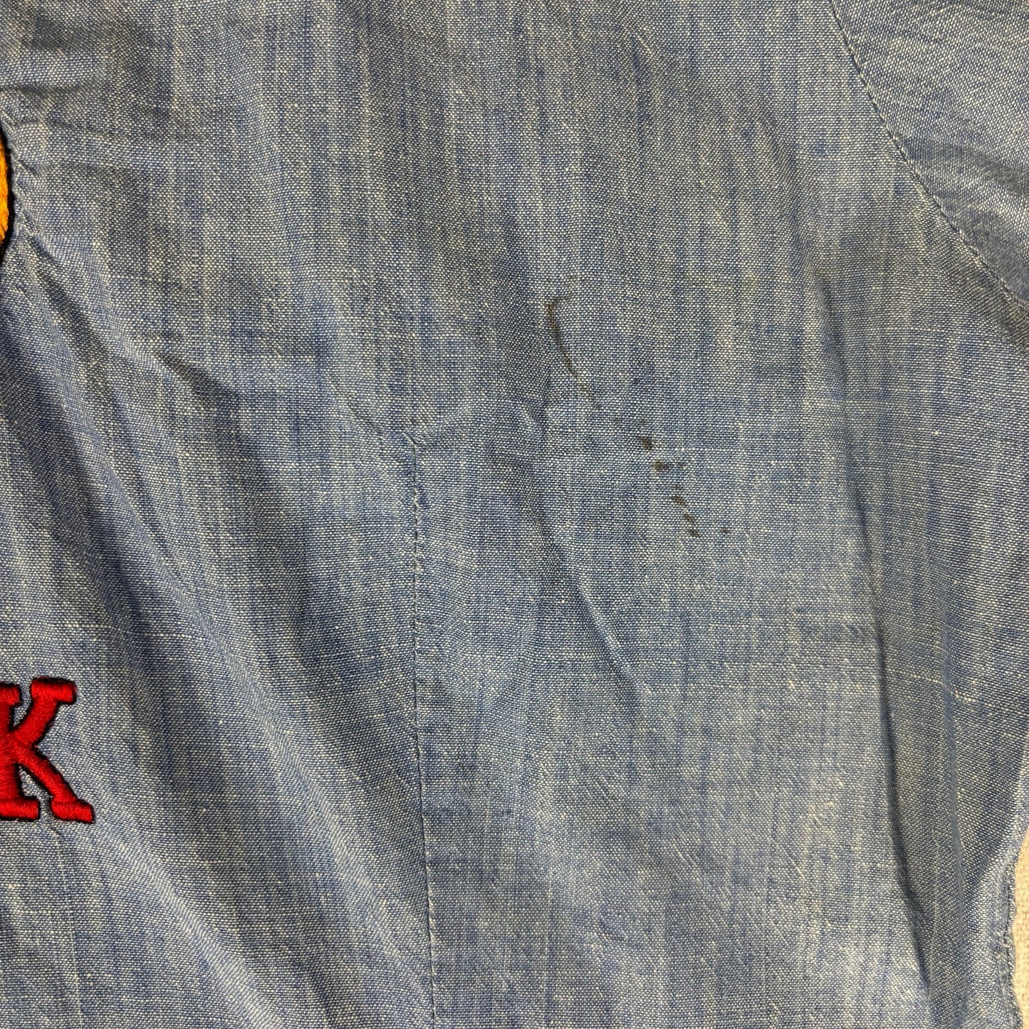 Vintage Bangkok Souvenir Embroidered Tiger Funny Raunchy Button Up Shirt Medium