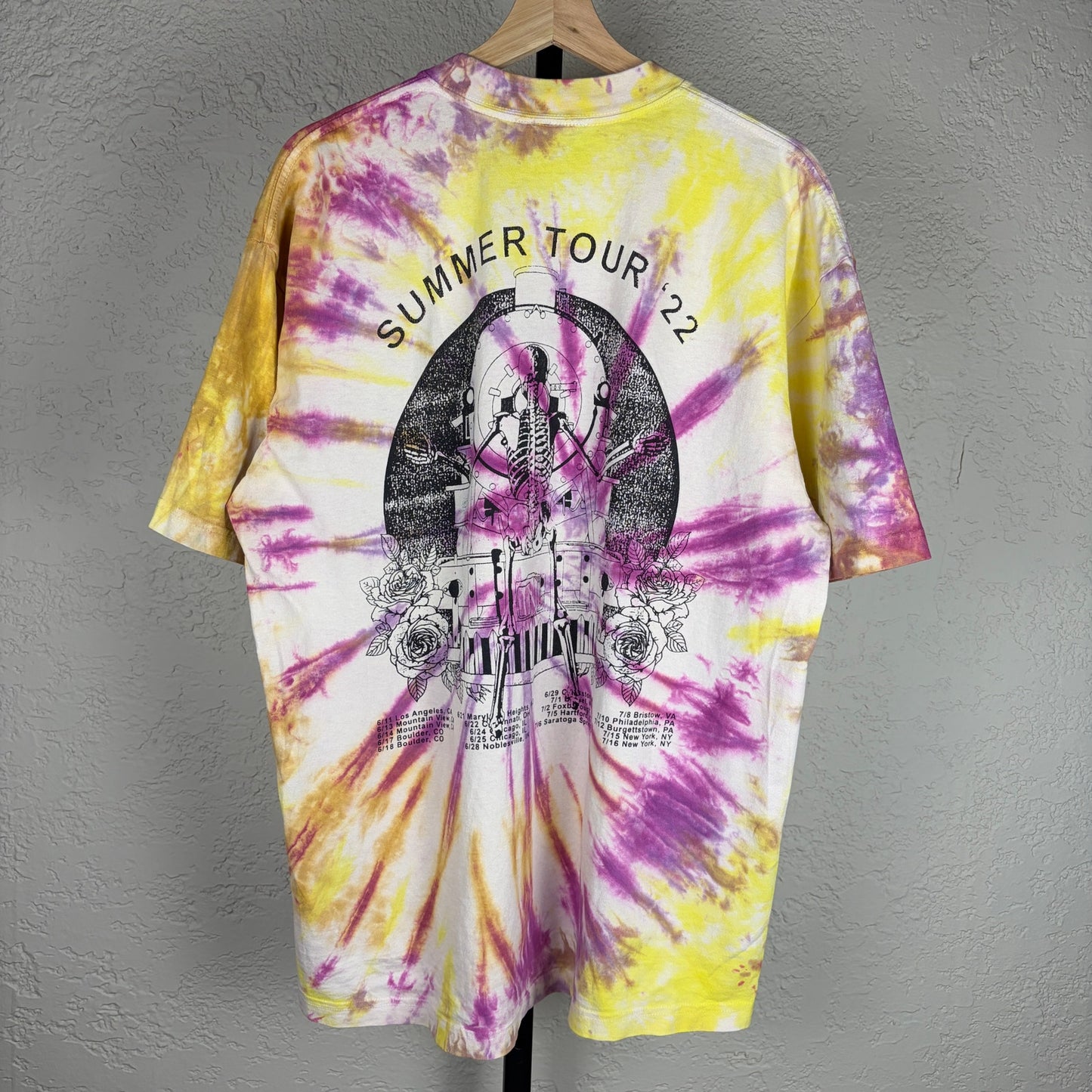 Online Ceramics Company Jamboree Grateful Dead And Co. 2022 Summer Tour Lrg Tee