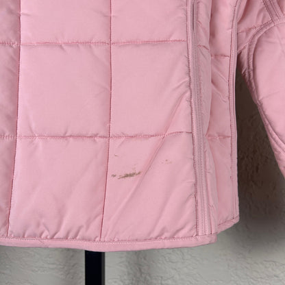 Lauren Ralph Lauren Green Label Petite Pink Quilted Small Jacket