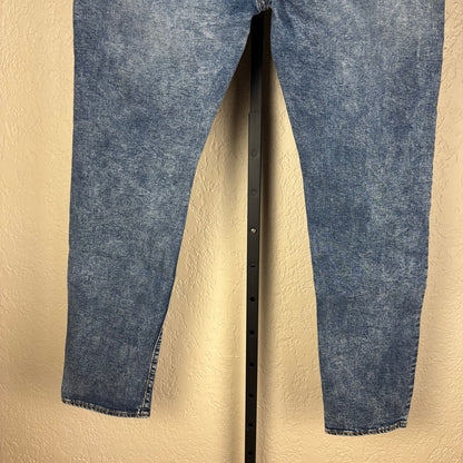 True Religion Rocco Relaxed Skinny Sz 40 Blue Denim Jeans