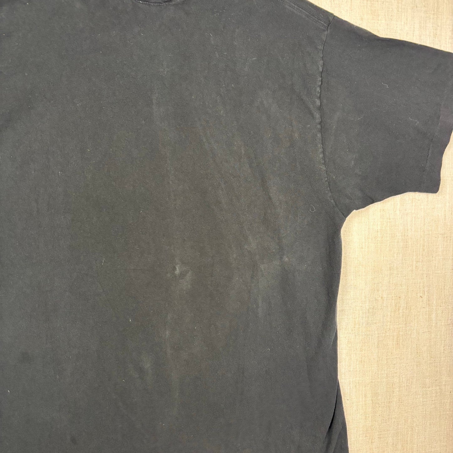 Chicago Bulls Championship Ring Jordan Tee Black Vintage 1997 L